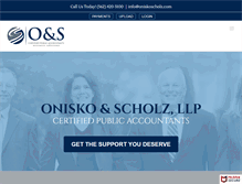 Tablet Screenshot of oniskoscholz.com